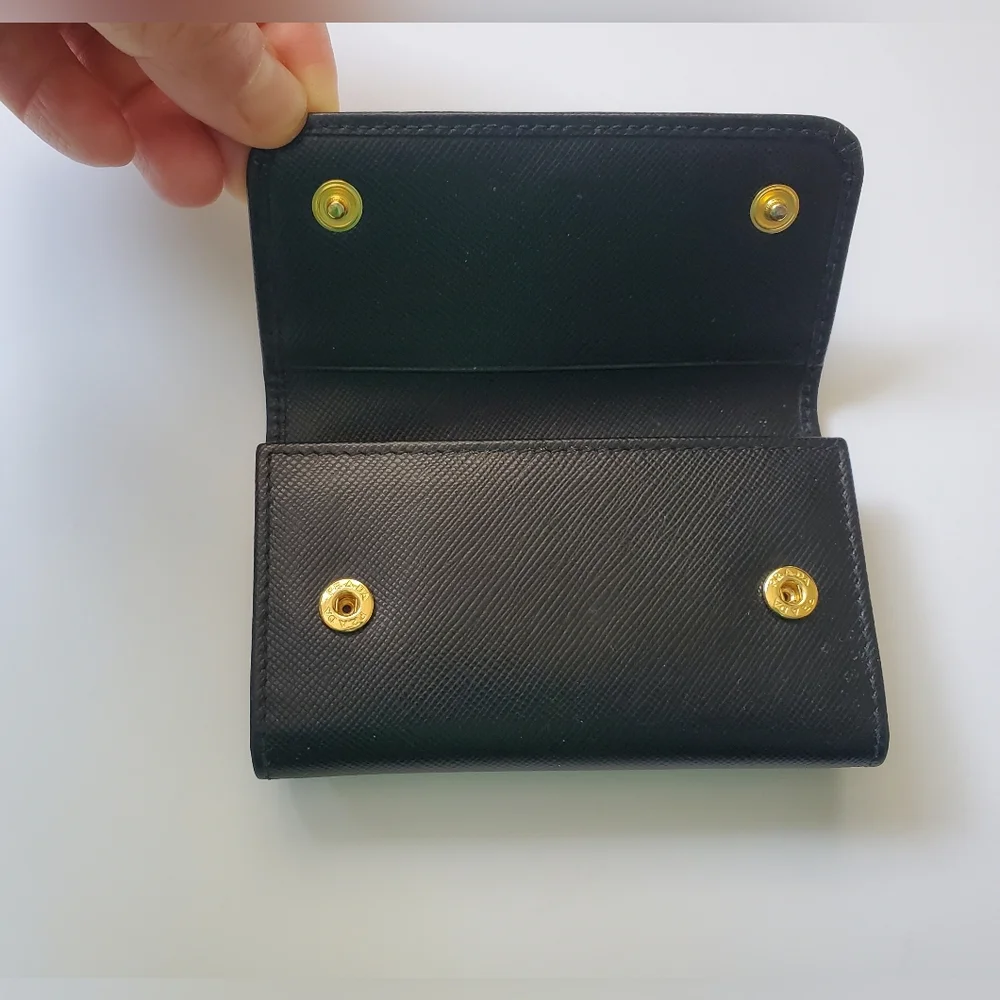 Prada Women's Saffiano Leather Key Holder - Picture 5 of 13